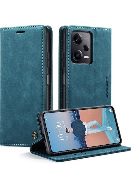 Xiaomi Poco X5 Pro 5g Flip Için Flip Case Folio Kitap Manyetik Kapatma Pu (Yurt Dışından)