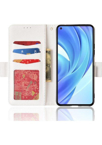 Xiaomi Mi 11 Lite 5g Ne Için Kart Yuvaları Tutucu Pu Deri Manyetik (Yurt Dışından)