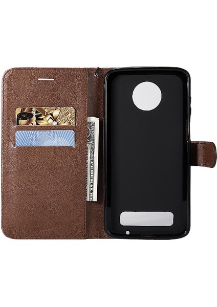 Motorola Moto Z3 Oyun Klasik Düz Renk ile Yüksek Kalite Için Flip Case (Yurt Dışından) fırsatları