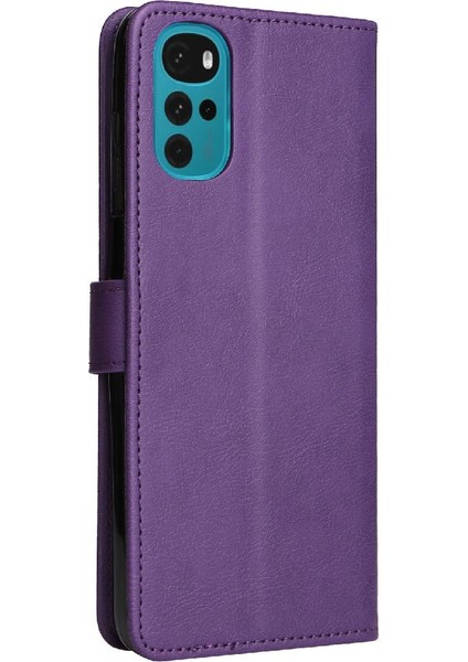 Motorola Moto G22 Için Flip Case Kart Yuvası Iş Cüzdan Telefon Kılıfı ile (Yurt Dışından) indirimleri