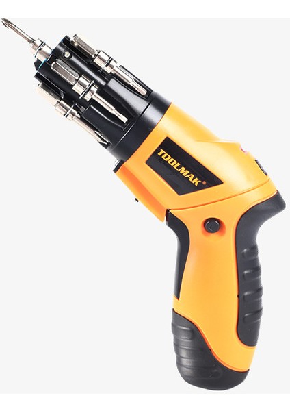 Çift Rulman Katlanır Elektrikli Tornavida Çok Fonksiyonlu Küçük Lityum Elektrikli El Matkabı Büyük Kapasiteli Tornavida (Yurt Dışından)