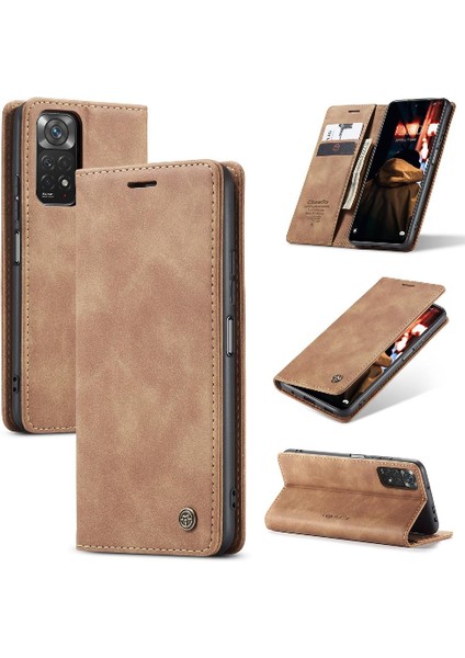 Xiaomi Redmi Not 11 Için Flip Case 4g/not 11S Flip Folio Kitap Manyetik Pu (Yurt Dışından)