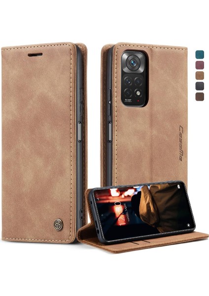 Xiaomi Redmi Not 11 Için Flip Case 4g/not 11S Flip Folio Kitap Manyetik Pu (Yurt Dışından)