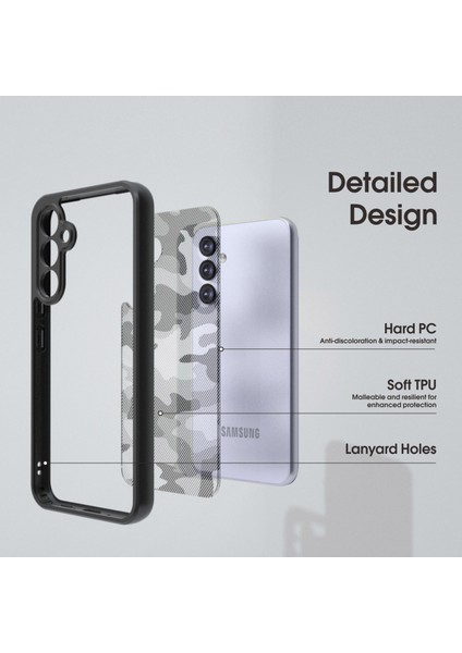 Samsung Galaxy A35 5g Darbeye Dayanıklı Hibrit Sert Pc Yumuşak Tpu Telefon Kapağı (Yurt Dışından) fiyatları