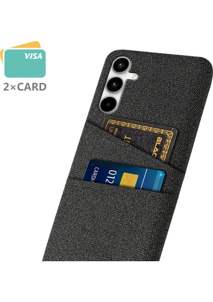 Samsung Galaxy A35 5g Çift Kart Yuvaları Pc + Kumaş Telefon Arka Kabuk (Yurt Dışından) fiyatları