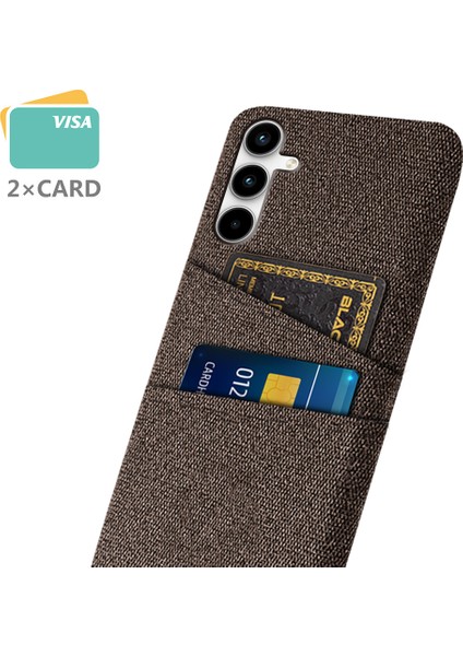 Samsung Galaxy A35 5g Çift Kart Yuvaları Pc + Kumaş Telefon Arka Kabuk (Yurt Dışından) fiyatları