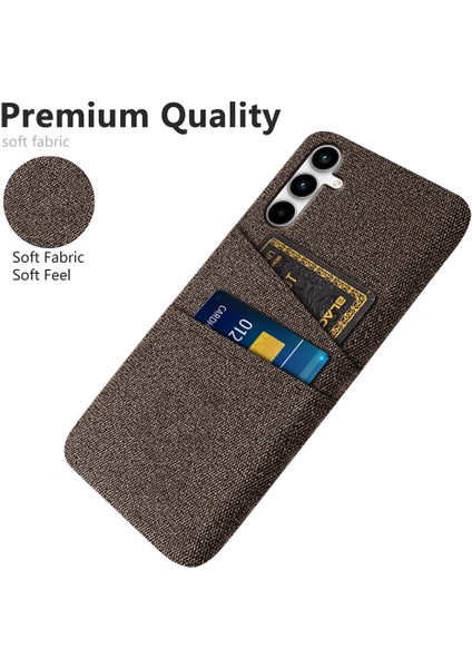 Samsung Galaxy A35 5g Çift Kart Yuvaları Pc + Kumaş Telefon Arka Kabuk (Yurt Dışından) modelleri