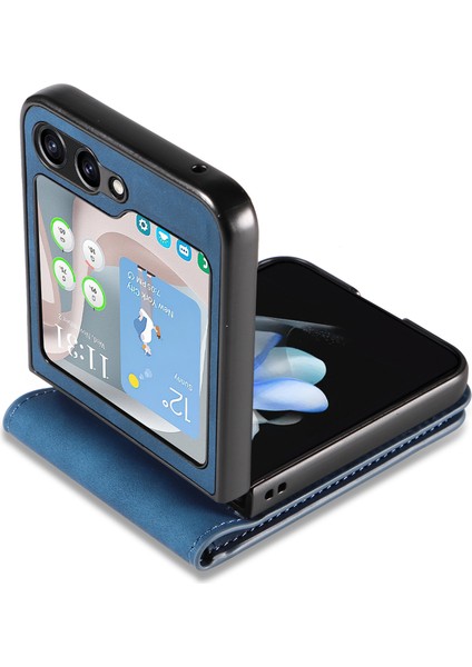 Samsung Galaxy Z Flip5 5g Cilt Dokunmatik Kart Tutucu Telefon Kapağı (Yurt Dışından) fiyatları