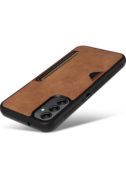Samsung Galaxy S24 Plus Çizilmez Deri + Tpu Kart Tutucu Kapağı (Yurt Dışından)