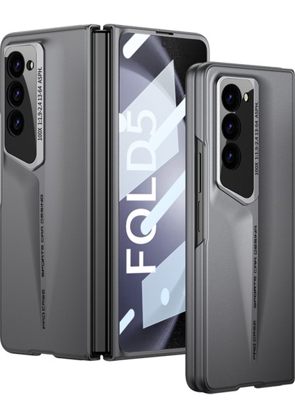Samsung Galaxy Z Fold5 5g Düşme Önleyici Sert Pc Telefon Kapağı (Yurt Dışından)