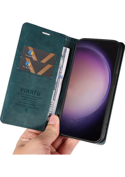 Samsung Galaxy S24 Ultra Litchi Dokulu Deri Telefon Kılıfı (Yurt Dışından) indirimleri