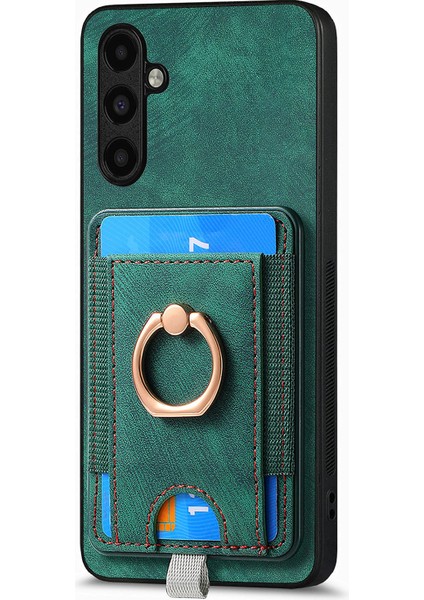 Samsung Galaxy M15 5g Manyetik Retro Ayrılabilir Kart Tutucu Telefon Kabuğu (Yurt Dışından) modelleri