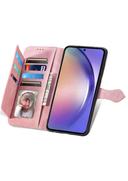 Samsung Galaxy A35 5g Pu Deri Standlı Fermuarlı Cep Telefonu Kılıfı Askılı (Yurt Dışından) fırsatları