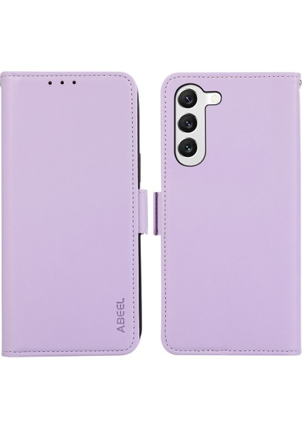 Samsung Galaxy S23+ 5g Yumuşak Pu Deri Rfıd Engelleme Cüzdan Telefon Kabuğu (Yurt Dışından)