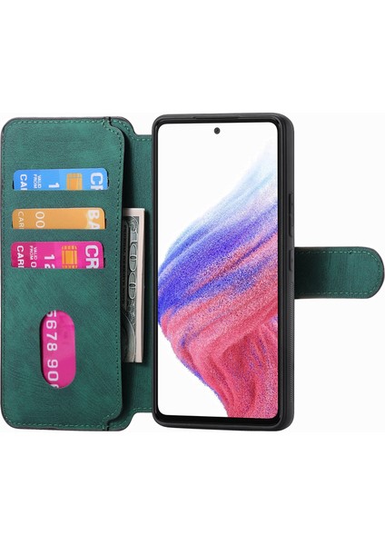 Samsung Galaxy A53 5g Retro Deri Çıkarılabilir Manyetik Cüzdan Arka Kapak (Yurt Dışından) fiyatları