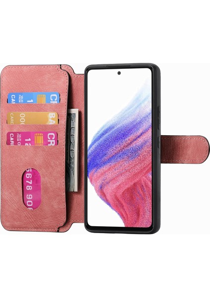 Samsung Galaxy A53 5g Retro Deri Çıkarılabilir Manyetik Cüzdan Arka Kapak (Yurt Dışından) fiyatları