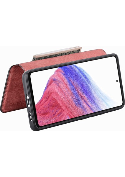 Samsung Galaxy A53 5g Retro Deri Çıkarılabilir Manyetik Cüzdan Arka Kapak (Yurt Dışından) modelleri