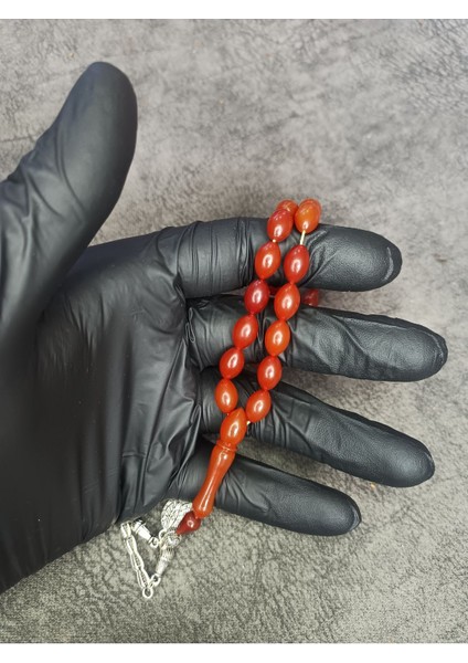 Arpa Kesim Hareli Sıkma Kehribar Tesbih modelleri