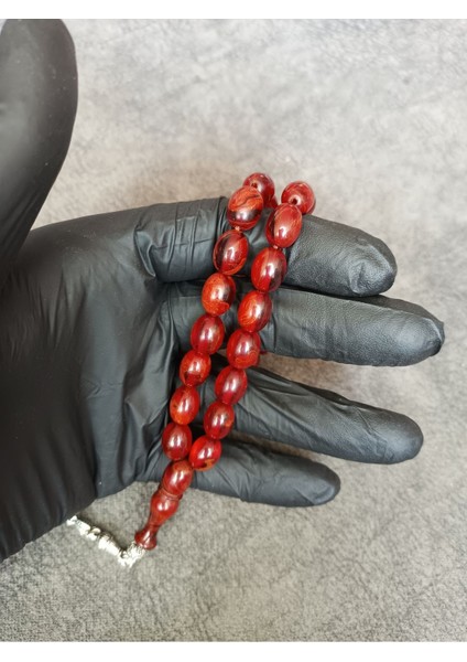 Osmanlı Benzetme Hareli Sıkma Kehribar Tesbih modelleri