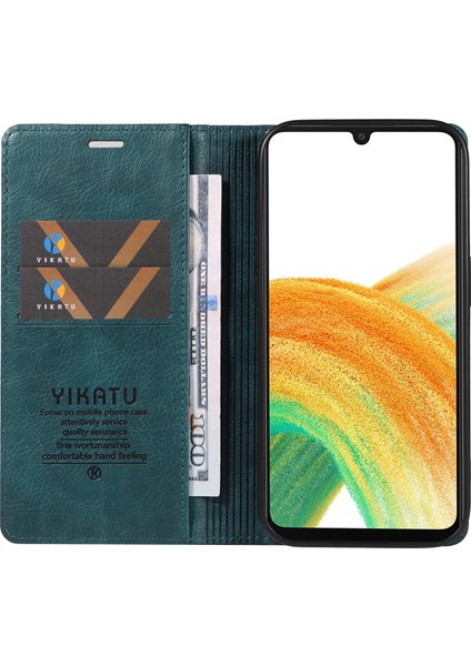 Samsung Galaxy A53 5g Litchi Dokulu Deri Cüzdan Telefon Kılıfı (Yurt Dışından) fiyatları