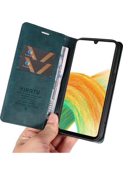 Samsung Galaxy A53 5g Litchi Dokulu Deri Cüzdan Telefon Kılıfı (Yurt Dışından) indirimleri