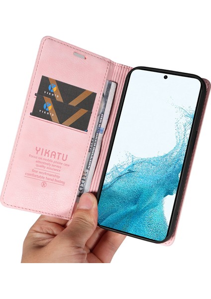 Samsung Galaxy S21 Fe 5g Anti-Drop Deri Cüzdan Telefon Kılıfı (Yurt Dışından)