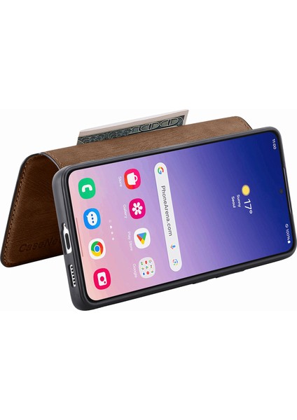 Samsung Galaxy S24 Cüzdan Deri + Tpu Manyetik Çıkarılabilir Telefon Kapağı (Yurt Dışından) indirimleri