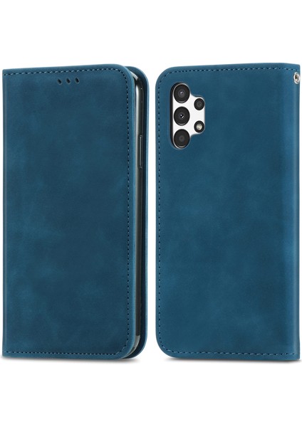 Samsung Galaxy A13 4g Skin Touch Manyetik Kapanış Stand Kapağı (Yurt Dışından)
