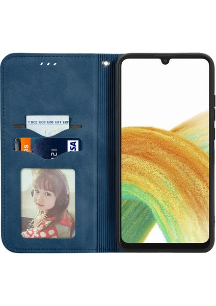 Samsung Galaxy A13 4g Skin Touch Manyetik Kapanış Stand Kapağı (Yurt Dışından) fırsatları