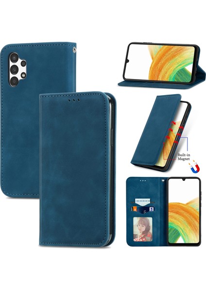 Samsung Galaxy A13 4g Skin Touch Manyetik Kapanış Stand Kapağı (Yurt Dışından) indirimleri