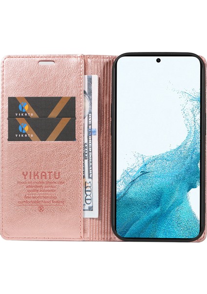 Samsung Galaxy S21 Fe 5g Anti-Drop Deri Cüzdan Telefon Kılıfı (Yurt Dışından)