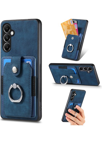 Samsung Galaxy A24 4g Kickstand Kart Tutucu Halka Telefon Koruyucu Kapak (Yurt Dışından)