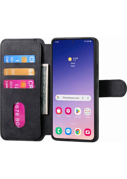 Samsung Galaxy S24 Cüzdan Deri + Tpu Manyetik Çıkarılabilir Telefon Kapağı (Yurt Dışından) fırsatları