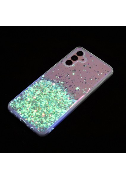 Samsung Galaxy A14 4g Parlak Glitter Tpu Epoksi Telefon Anti-Damla Kapak (Yurt Dışından)