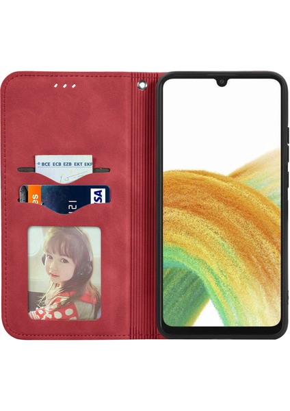 Samsung Galaxy A13 4g Skin Touch Manyetik Kapanış Stand Kapağı (Yurt Dışından) fırsatları