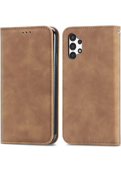 Samsung Galaxy A13 4g Skin Touch Manyetik Kapanış Stand Kapağı (Yurt Dışından)