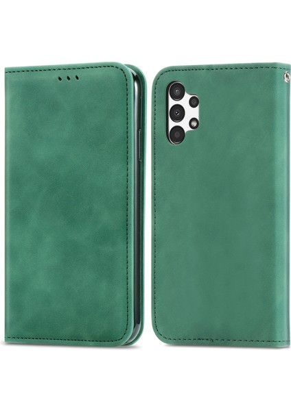 Samsung Galaxy A13 4g Skin Touch Manyetik Kapanış Stand Kapağı (Yurt Dışından)