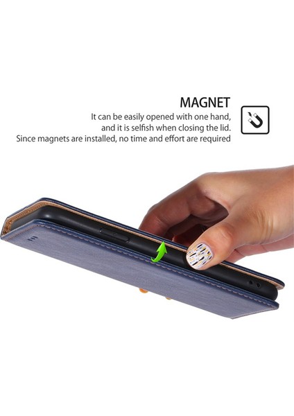 Samsung Galaxy Xcover7 Manyetik Kılıf Kart Yuvaları Pu Deri Telefon Kapağı (Yurt Dışından) fırsatları