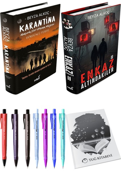 Karantina 4 - Enkaz Altındakiler 2 + Kalem + Not Defteri