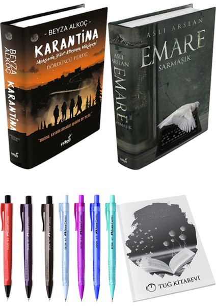 Karantina 4 - Emare: Sarmaşık + Kalem + Not Defteri