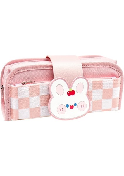 Kore Versiyonu Dış Ticaret Karikatür Çıkarılabilir Kalem Çantası Büyük Kapasiteli Kırtasiye Kutusu Ilkokul Öğrencileri Erkek ve Kadın Tuval Kırtasiye Çantası (Yurt Dışından)