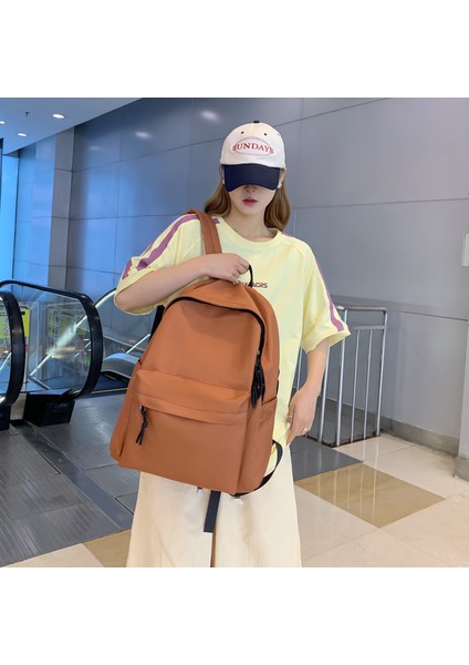 Baskısız Siyah Okul Çantası Ortaokul Öğrenci Sırt Çantası (Yurt Dışından) fiyatları