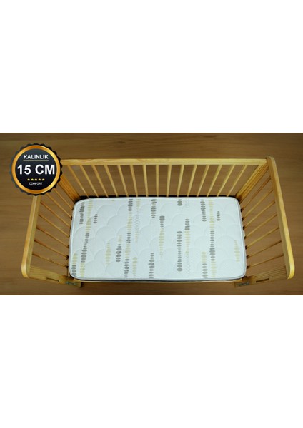 15 cm Bebek ve Çocuk Yatağı Sünger Park Yatak Anne Yanı ve Bebek Yatakları Ultra Lüx Full Ortopedik modelleri