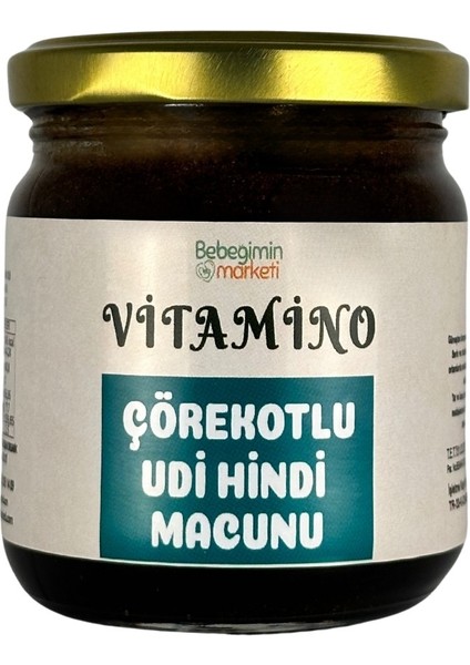 Bebeğimin Marketi Çörekotlu Udi Hindi Macunu 240 gr