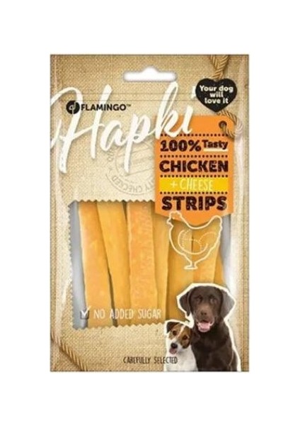 Hapki Peynirli Şerit Şeklinde Çubuk Köpek Ödül Maması 85 gr