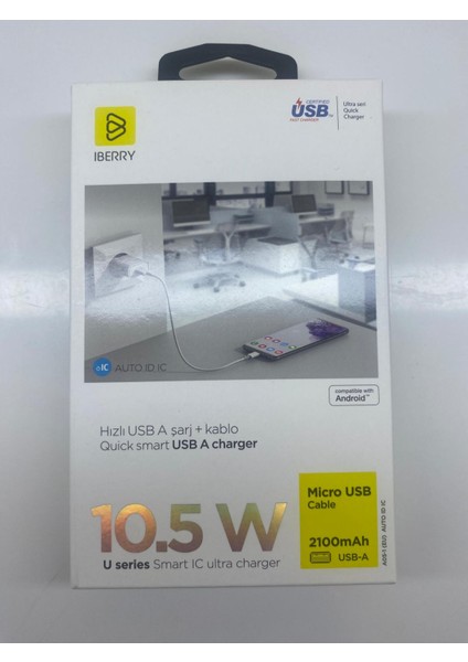 10.5W Hızlı Micro Şarj Aleti
