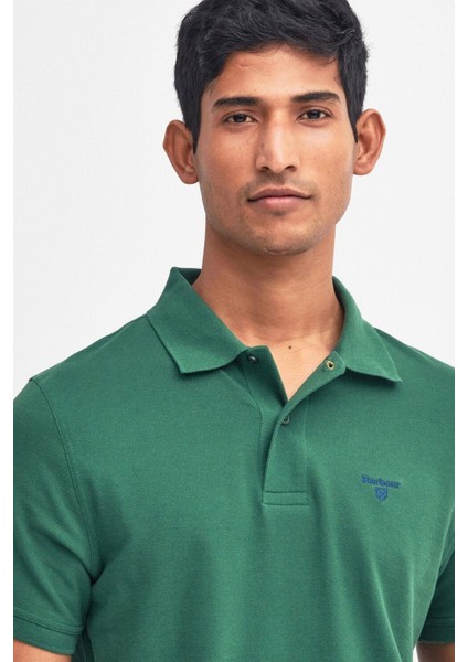 Lightweight Sports Polo Yaka Ol72 Racıng Green