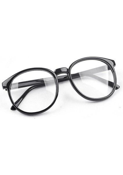 Jwl Tasarım Harikası Son Moda Mavi Işık Işın Çerçeve Oval Retro Gözlük Siyah Koruma Gözlüğü