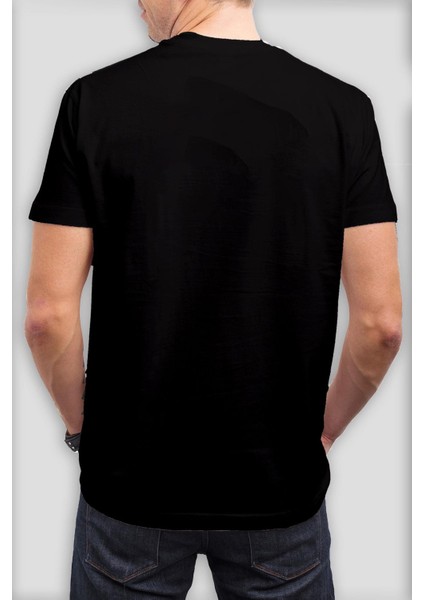 Viking Balta Baskılı Siyah Unisex T-Shirt C487 fiyatları
