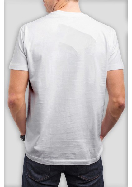 Viking Yaşam Ağacı Baskılı Beyaz Unisex T-Shirt C492 fiyatları